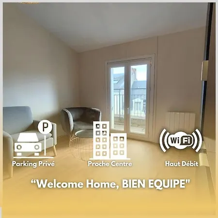 Welcome Home Parking, Terrasse Chateauroux Exterior photo